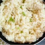 Perfect rice recipe pin image