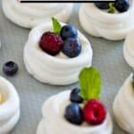 Mini Pavlova Recipe | Sunday Supper Movement