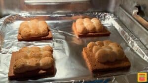 S'mores recipe in the air fryer cooking