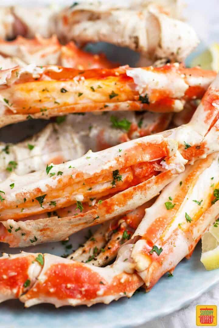 Grilled Crab Legs With Garlic Butter Sunday Supper Movement