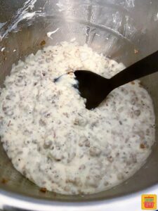 sausage gravy in the instant pot
