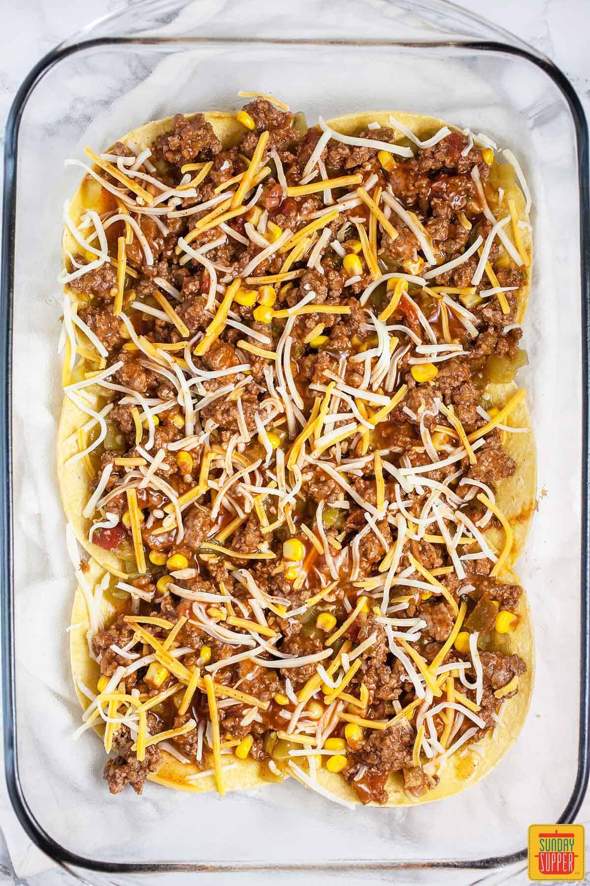 Mexican Lasagna Recipe - Sunday Supper Movement