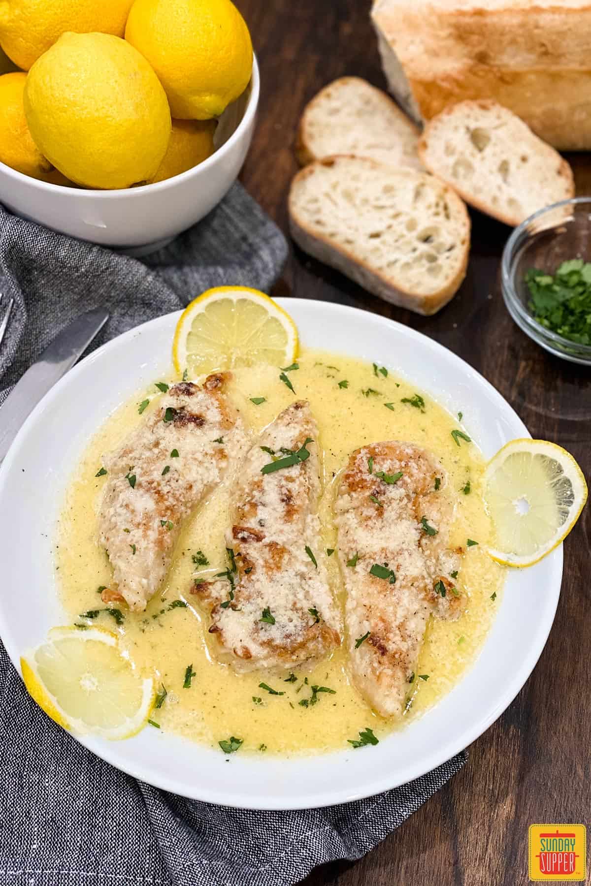 Easy Lemon Butter Chicken Tenders Sunday Supper Movement