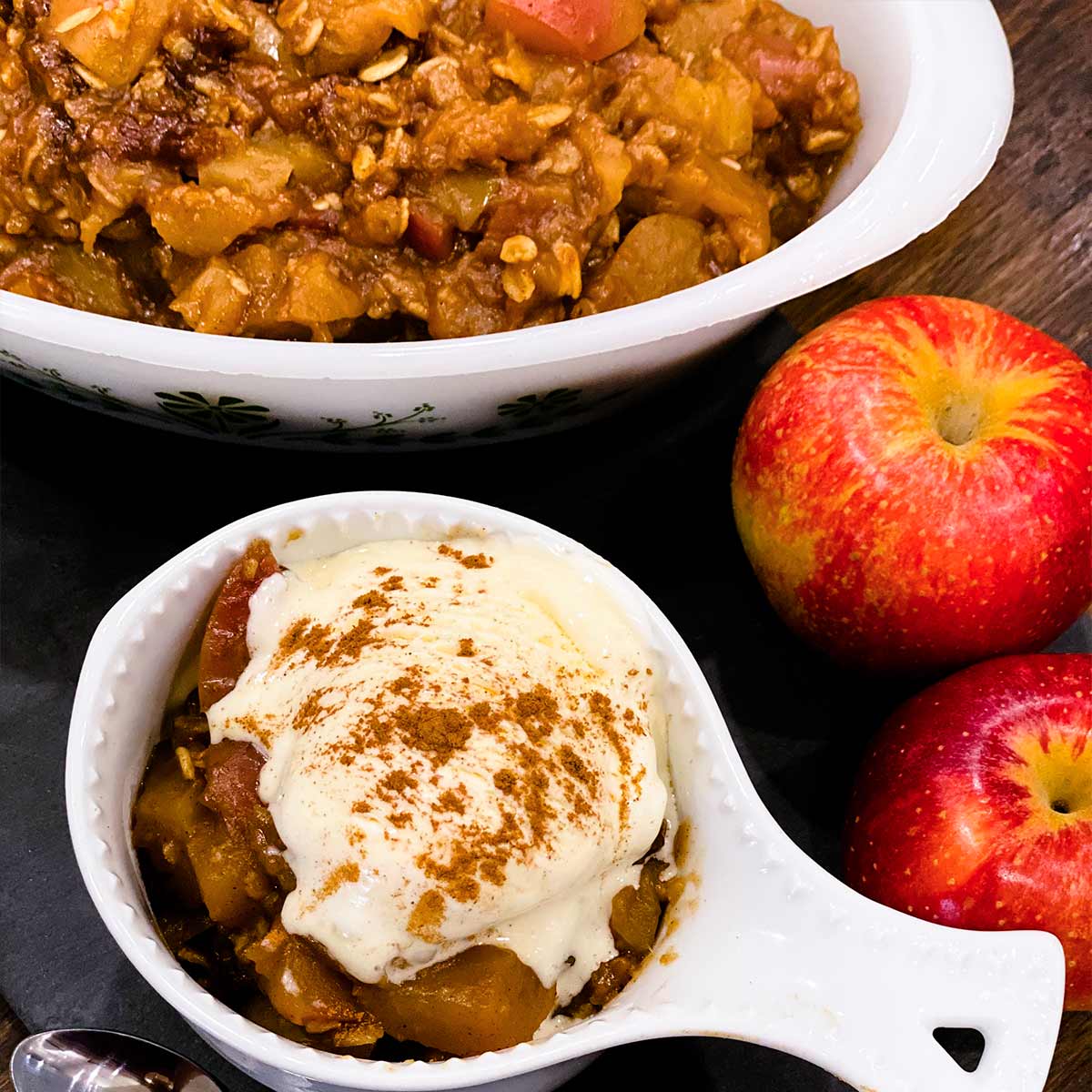 Instant Pot Apple Crisp Recipe - Sunday Supper Movement