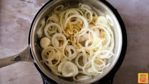 partially caramelized onions in the skillet