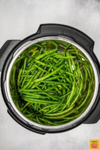 Green beans in the instant pot