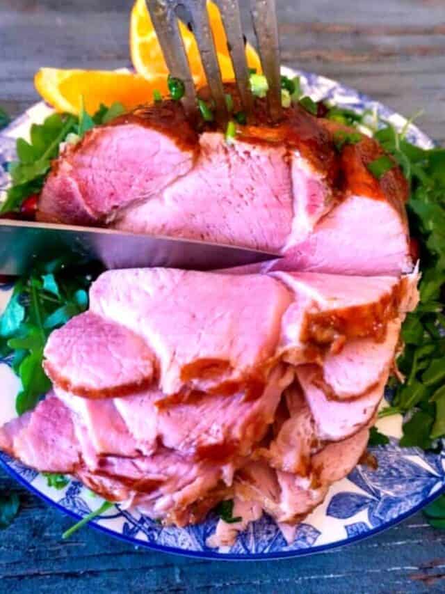 Easter Honey Glazed Ham