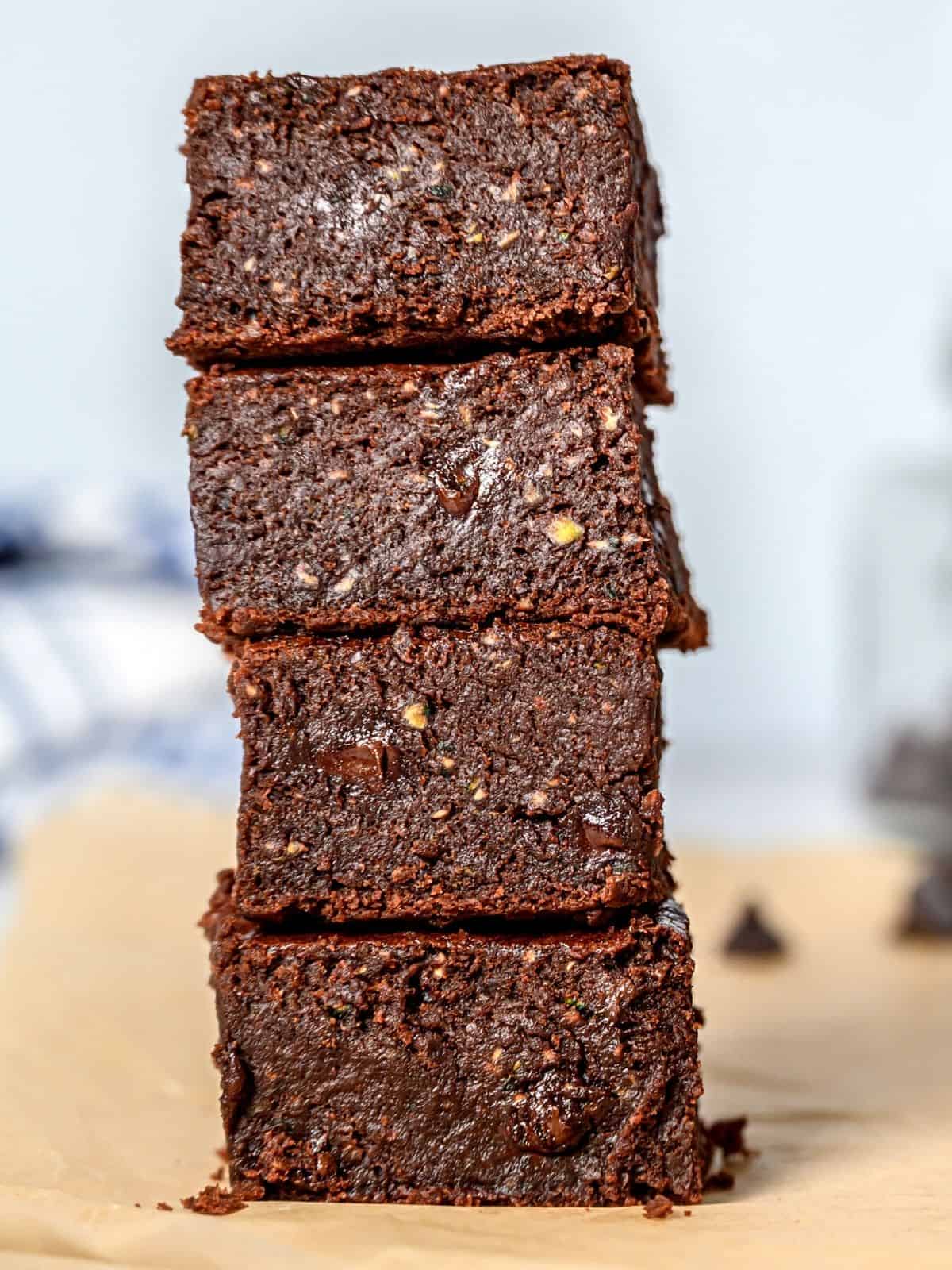 Zucchini Brownies With Coconut Oil - Sunday Supper Movement