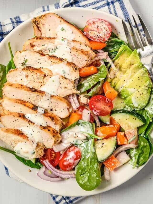 Amazing Grilled Chicken Salad