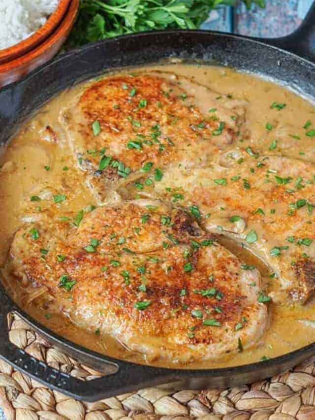 Incredible Smothered Pork Chops - Sunday Supper Movement