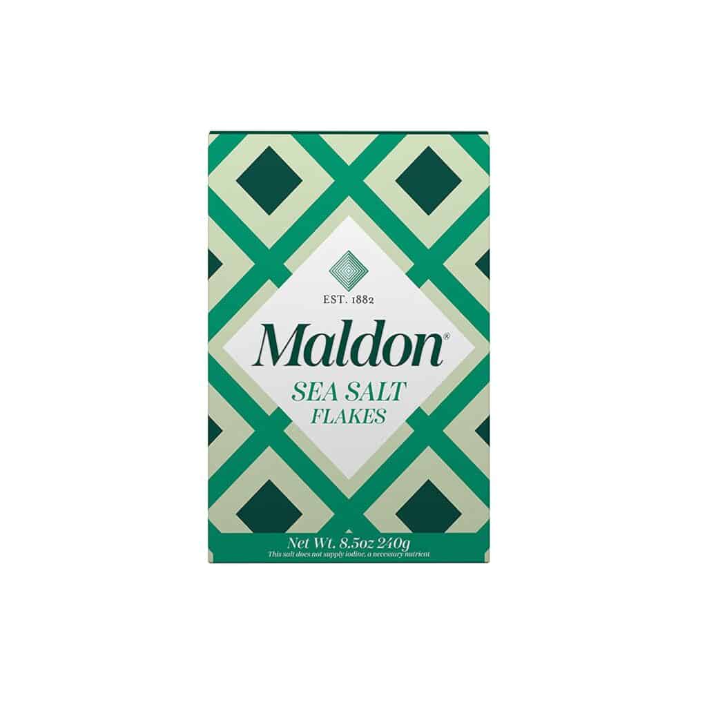 maldon sea salt in a box