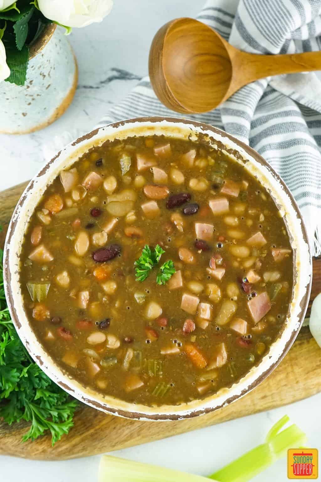 15 Bean Soup Instant Pot Sunday Supper Movement   15 Bean Soup Complete 4 1024x1536 