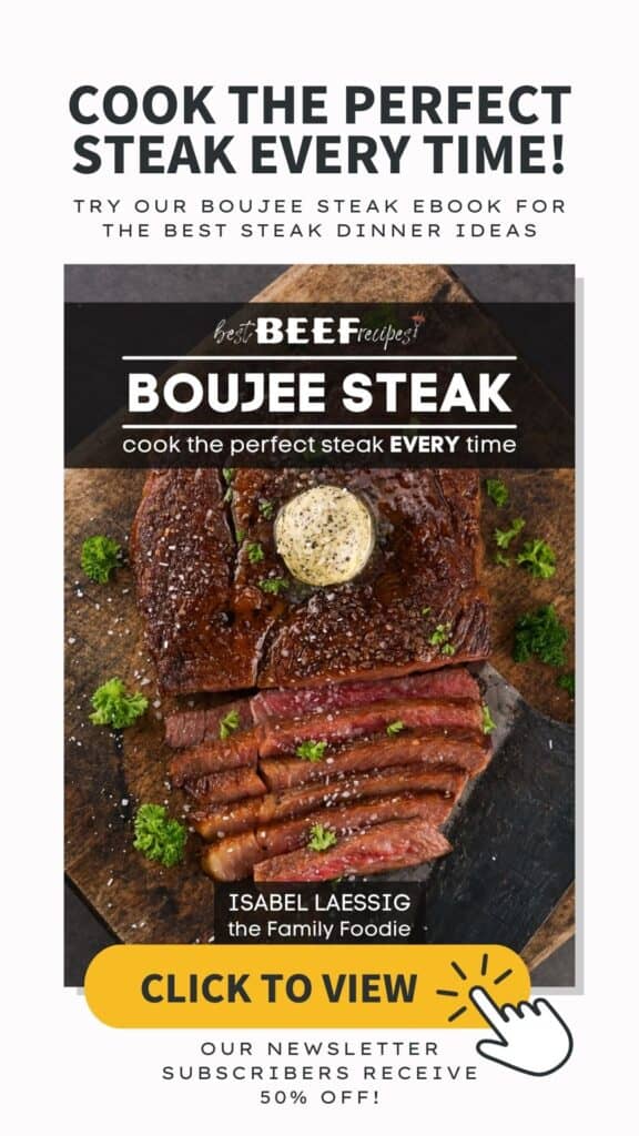 boujee steak ebook: cook the perfect steak every time!