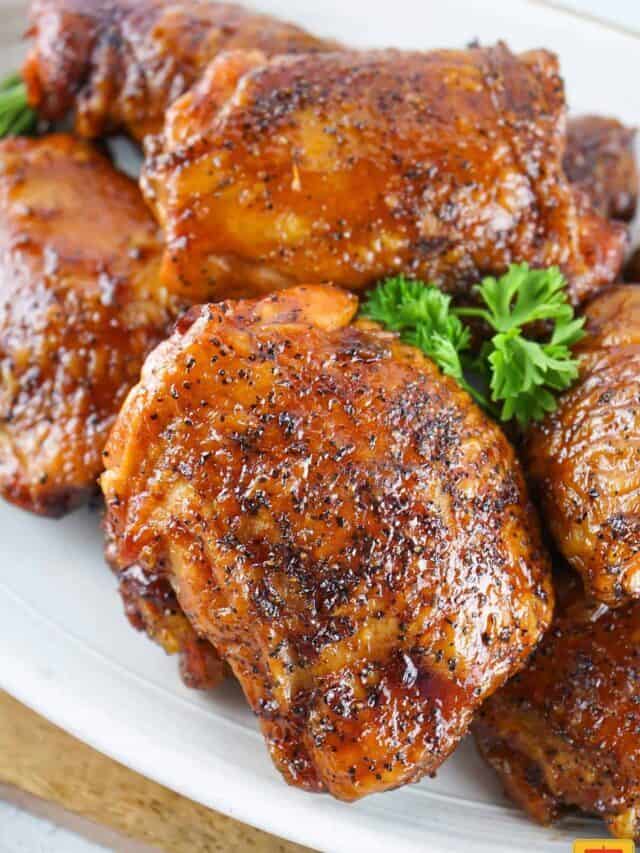 Perfect Smoked Chicken Thighs