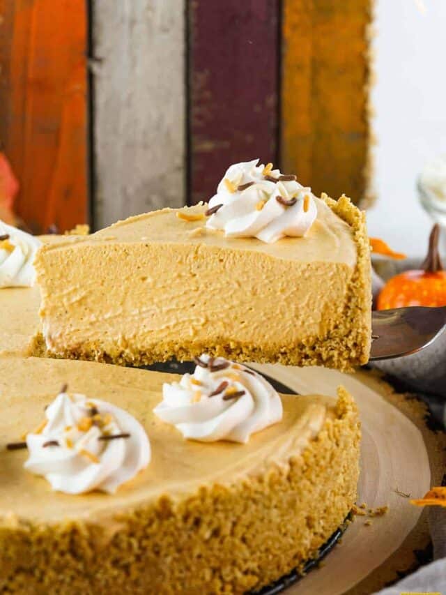 No Bake Pumpkin Pie Recipe - Sunday Supper Movement