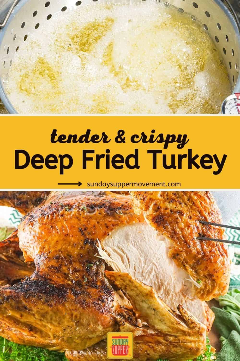 Deep Fried Turkey Recipe Sunday Supper Movement