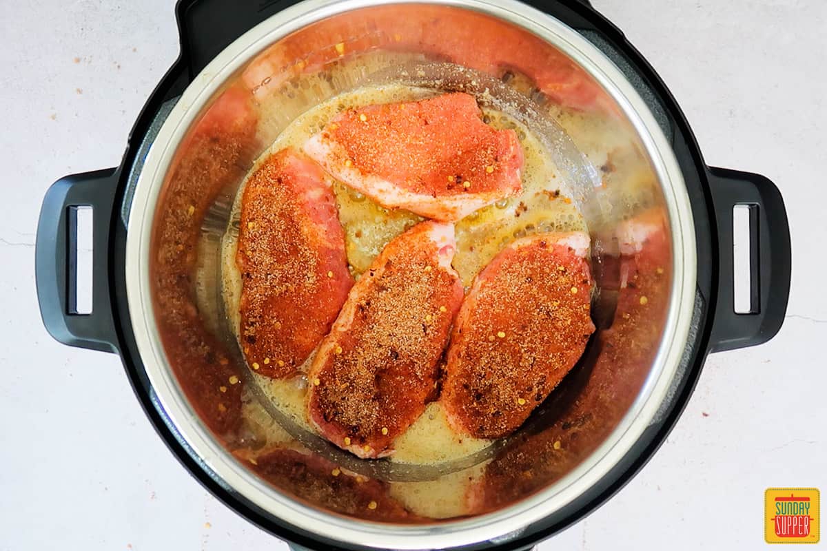 pork chops in the instant pot