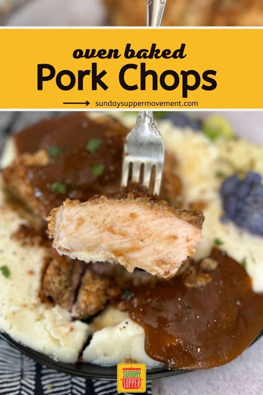 Baked Pork Chops - Sunday Supper Movement