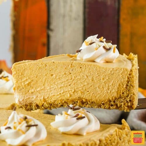 No Bake Pumpkin Pie - Sunday Supper Movement