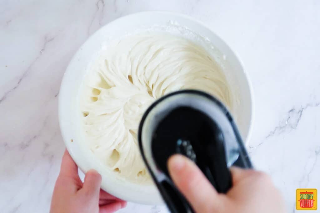 Icing Proces Homemade Cream Cheese Icing