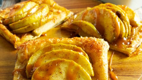 Puff Pastry Apple Tart - A Beautiful Plate