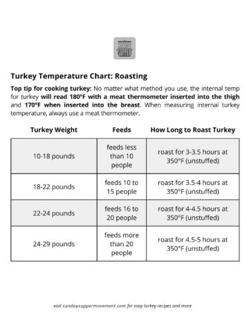 Turkey Temperature - Sunday Supper Movement