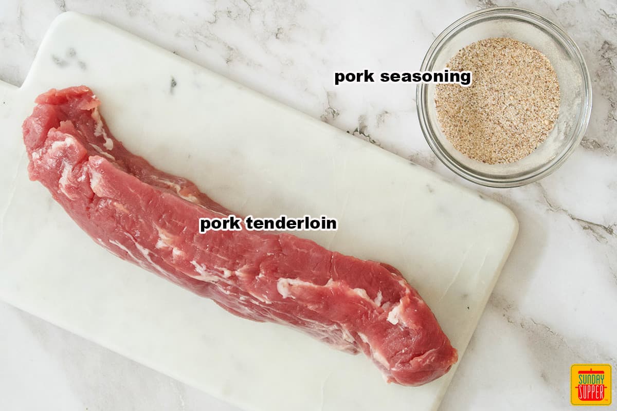 air fryer pork tenderloin ingredients