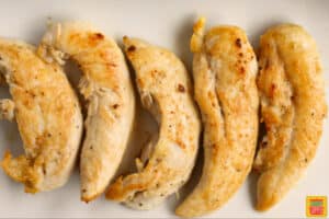 grilled chicken ready to be sliced