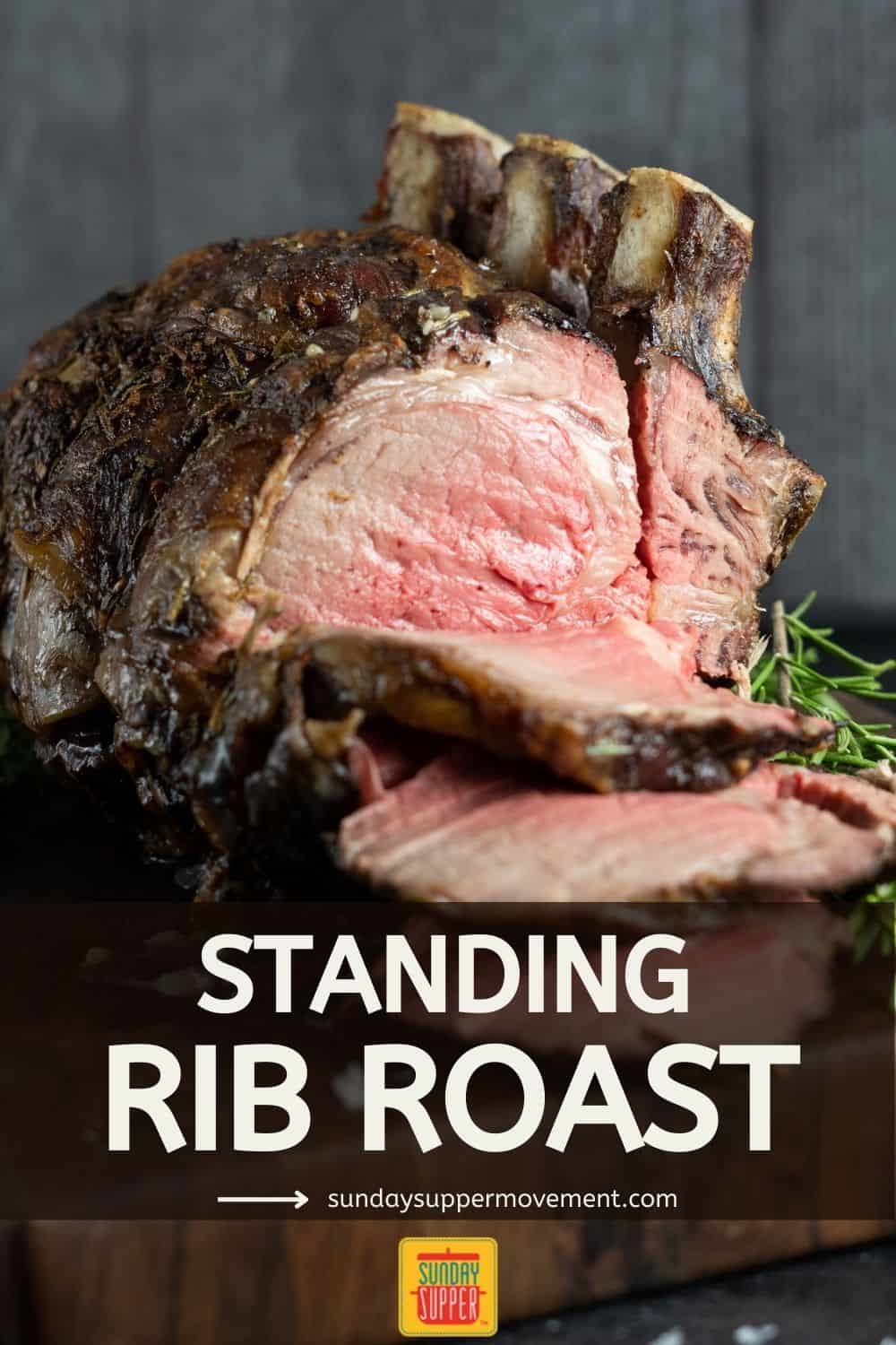 Standing Rib Roast Recipe - Sunday Supper Movement