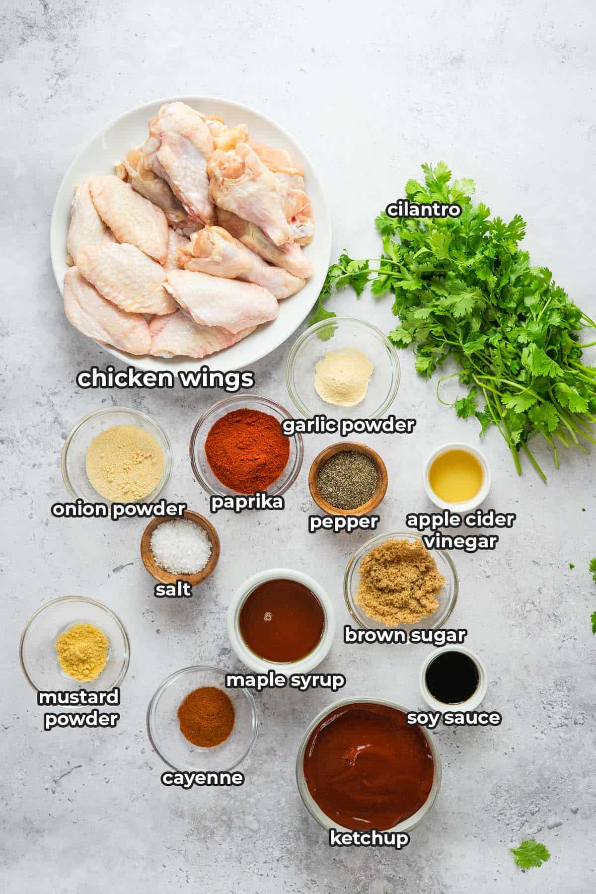 crock pot chicken wings ingredients