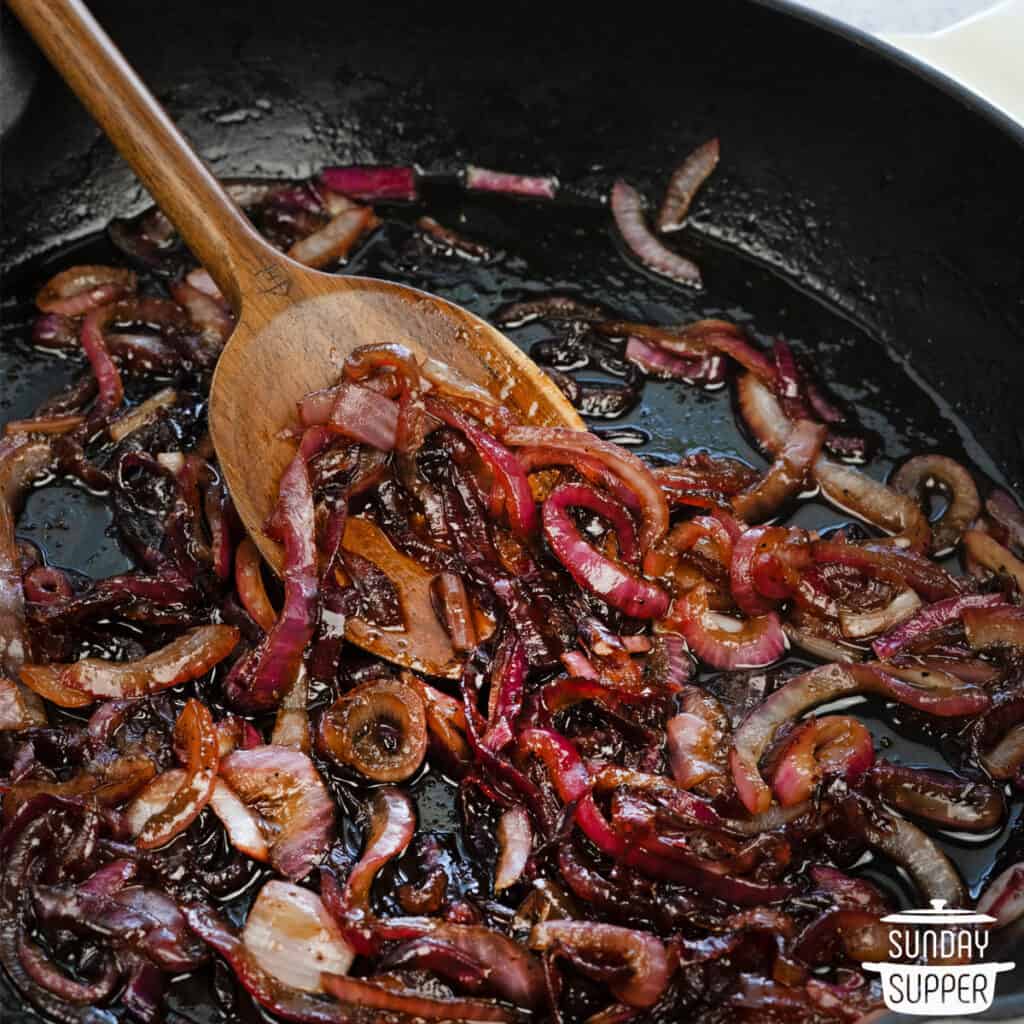 Caramelized Red Onions - Sunday Supper Movement