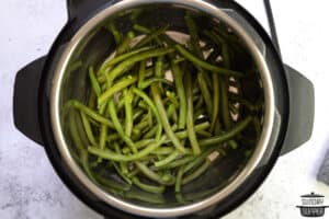 pressure cooked green beans