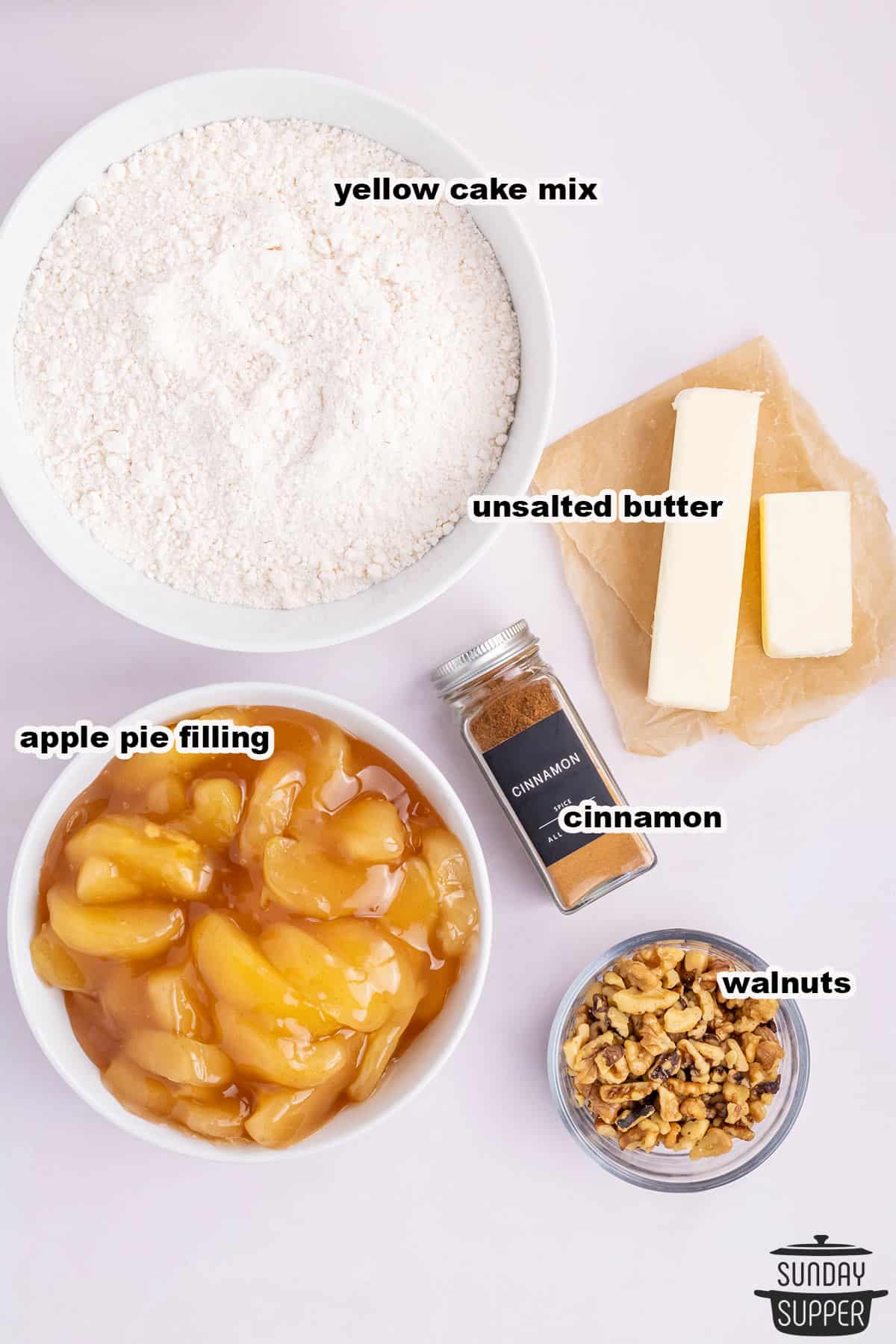 apple dump cake ingredients