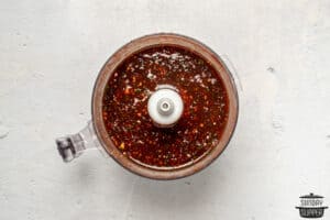marinade for flank steak in a food processor