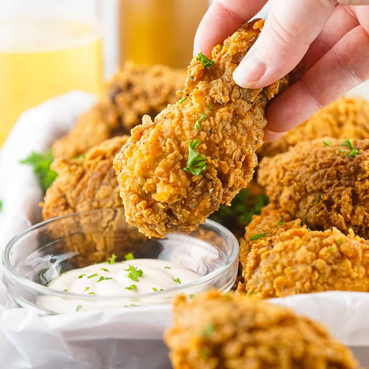 How To Cook Deep Fried Chicken Wings