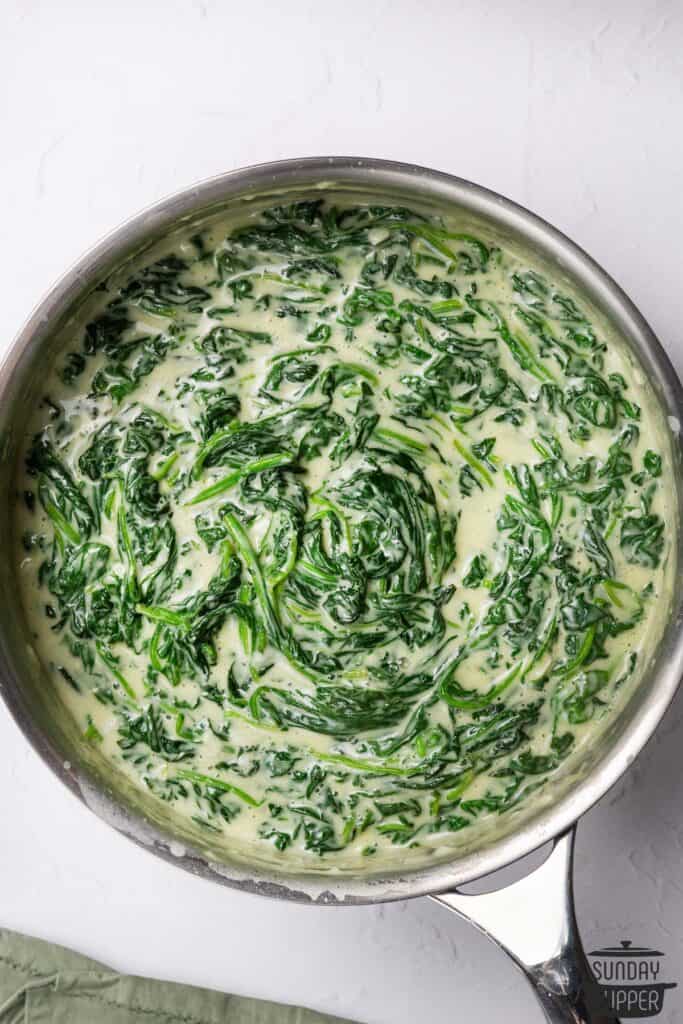 Easy Creamed Spinach - Sunday Supper Movement