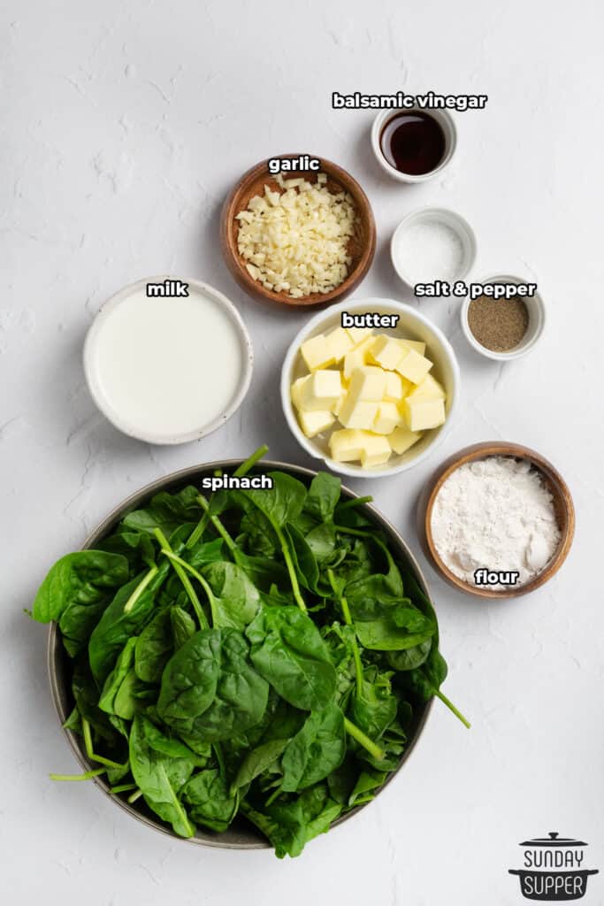 Creamed Spinach with Fresh Spinach - Sunday Supper Movement