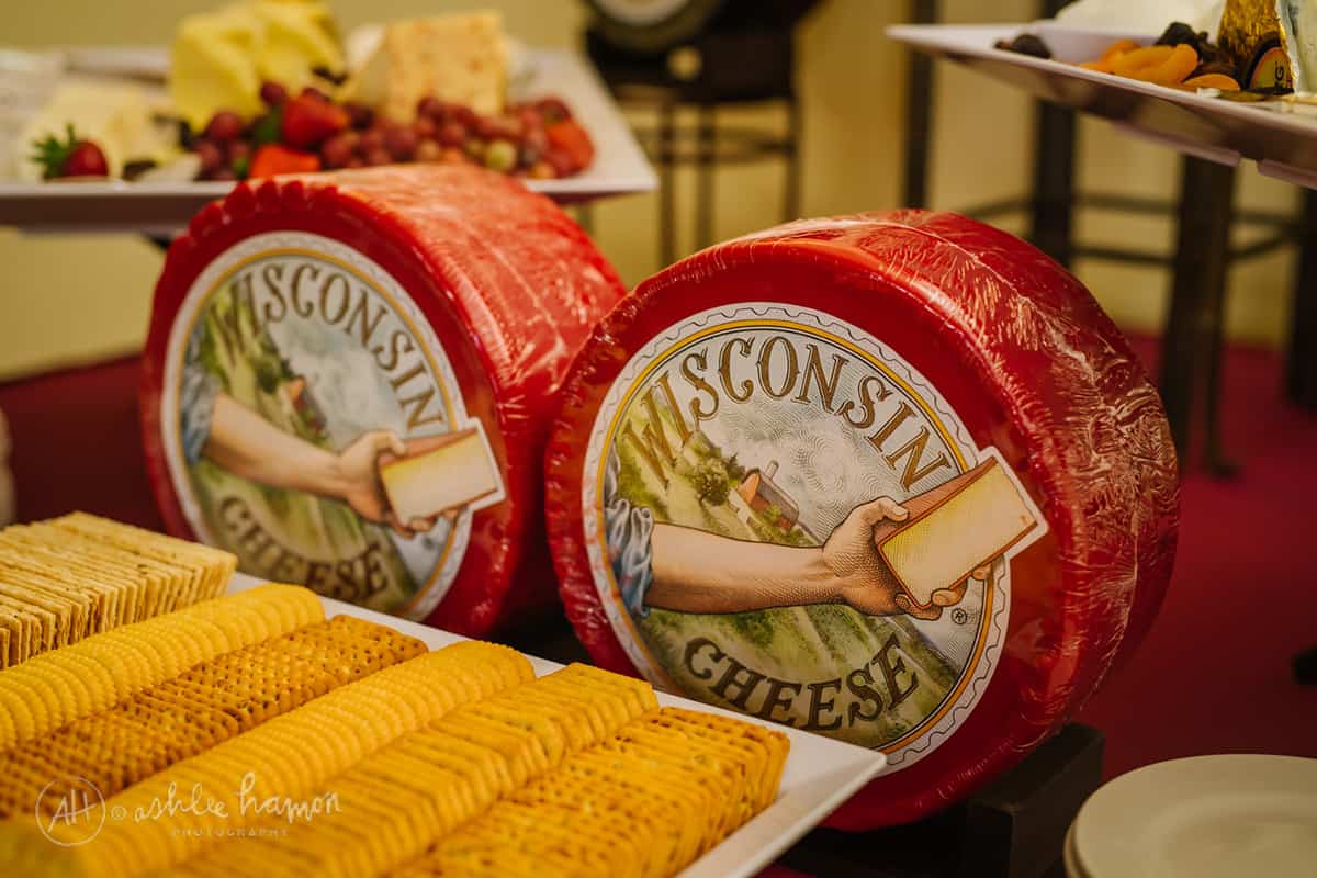 Wisconsin Cheese at the food and wine conference