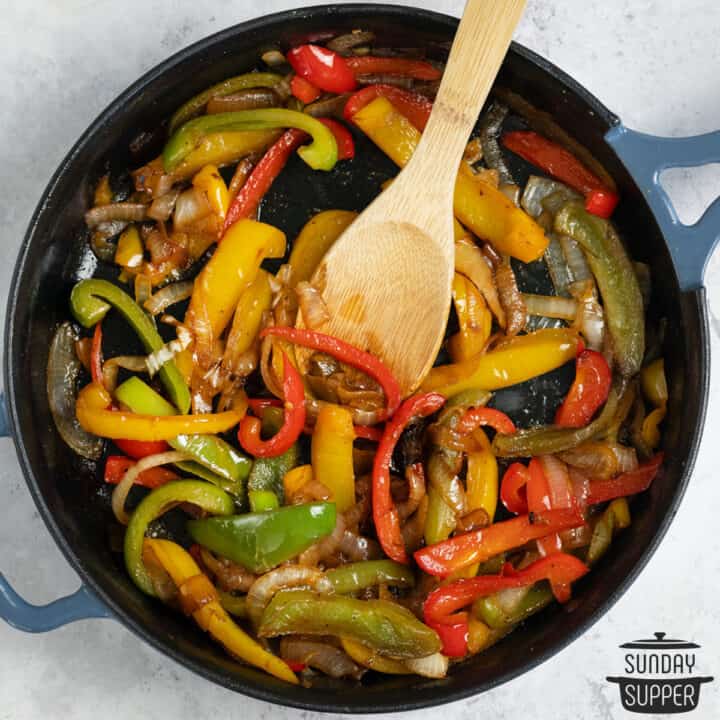 Sauteed Peppers and Onions - Sunday Supper Movement