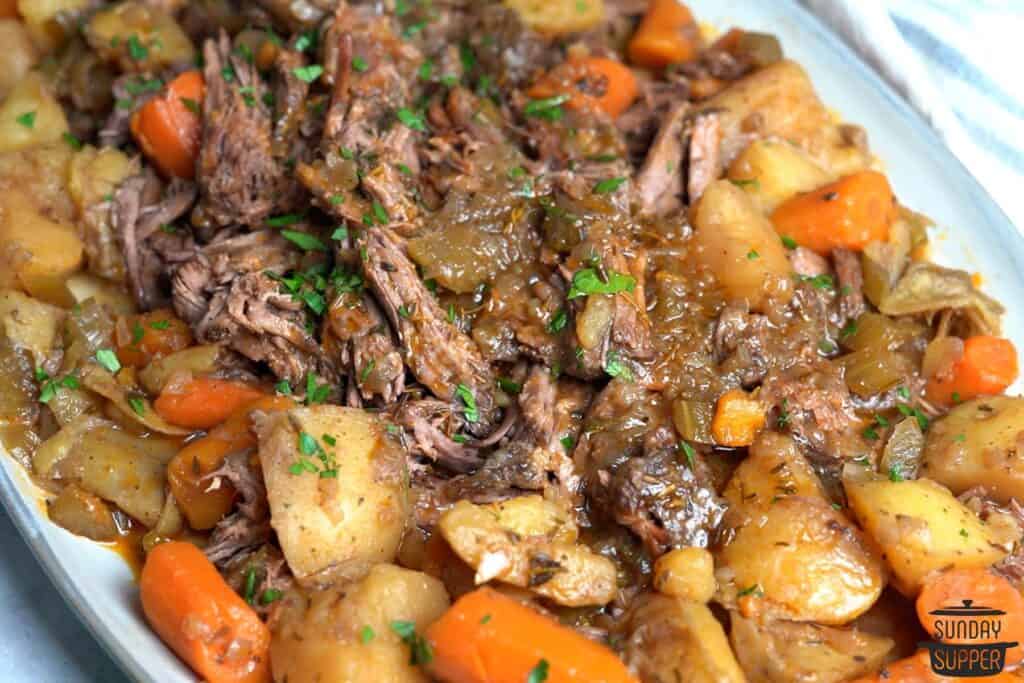 Slow Cooker Chuck Roast Sunday Supper Movement 6558