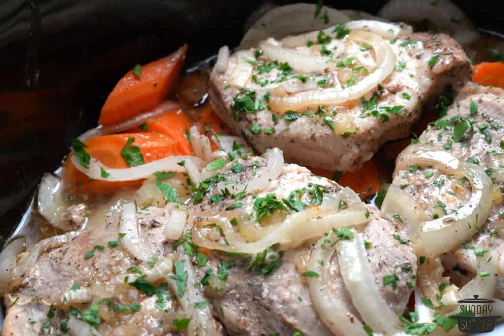 Slow Cooker Pork Chops And Potatoes Sunday Supper Movement 6238