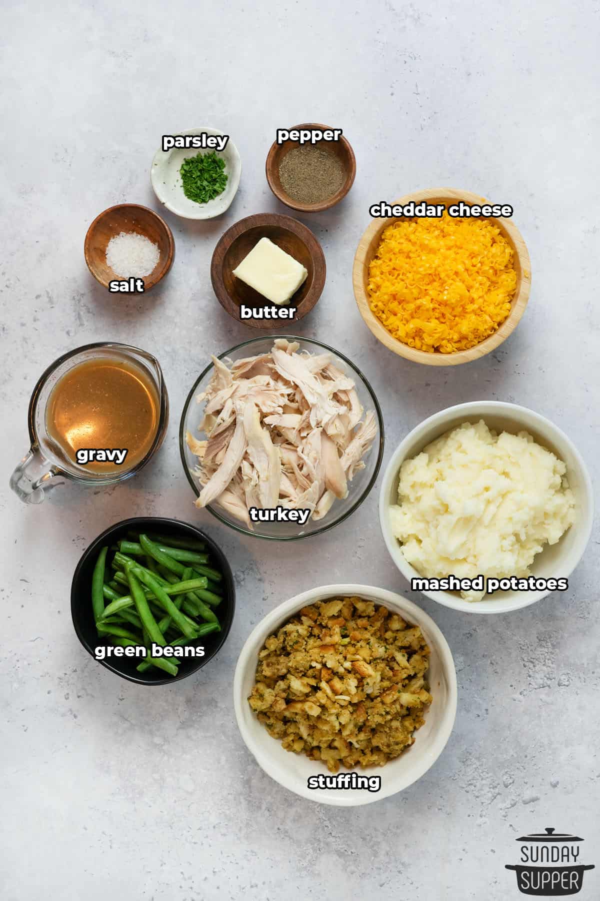 thanksgiving leftover casserole ingredients