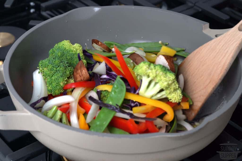 Veggie Stir Fry with Noodles - Sunday Supper Movement