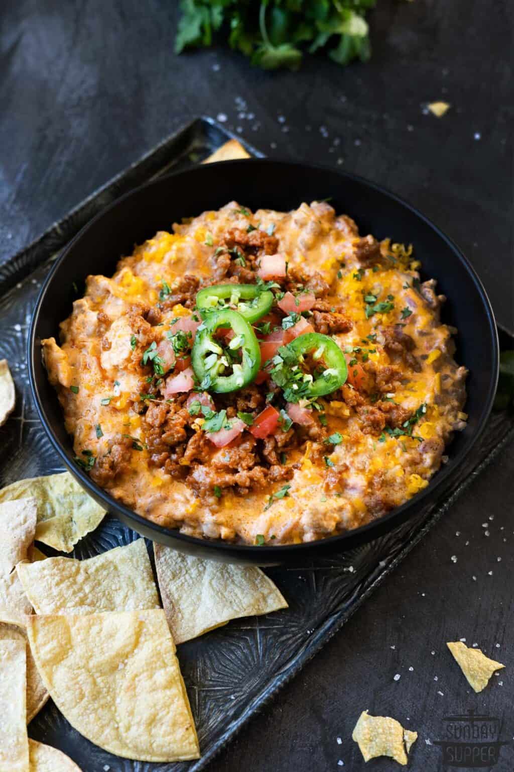 Chorizo Dip Sunday Supper Movement   Chorizo Cheese Dip Complete 1 1024x1536 