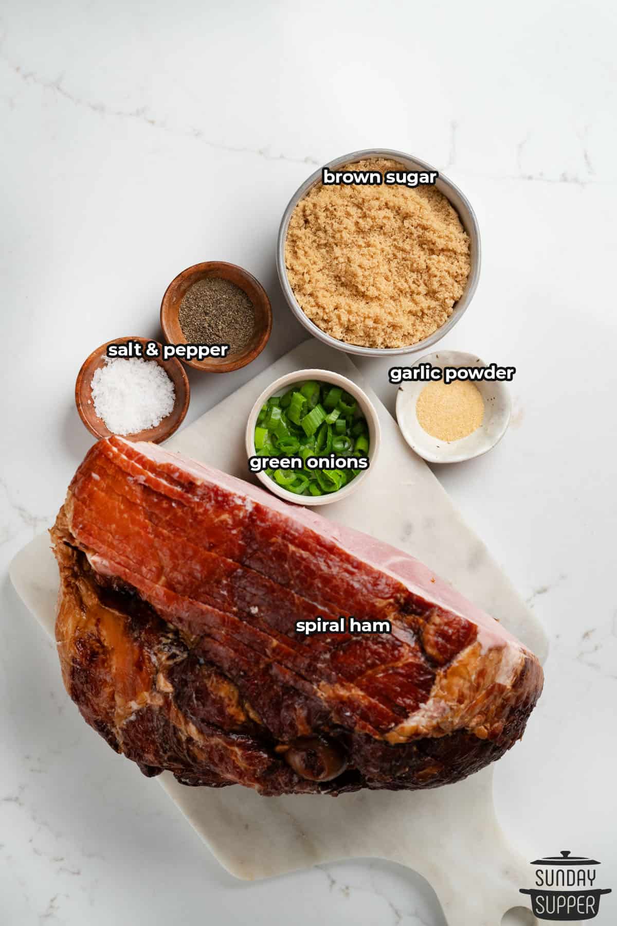 grilled ham ingredients