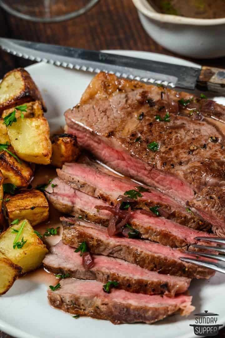 Pan Seared Steak - Sunday Supper Movement