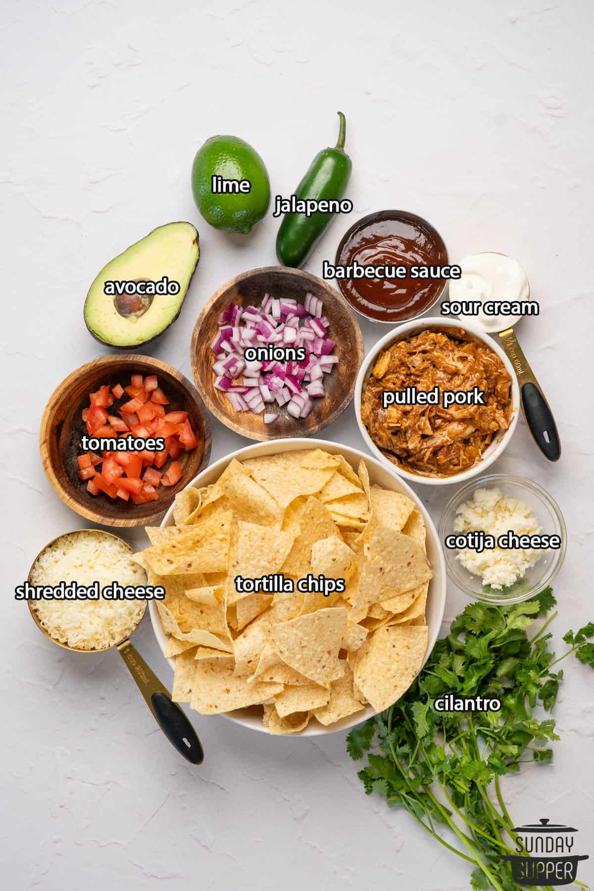 pulled pork nachos ingredients