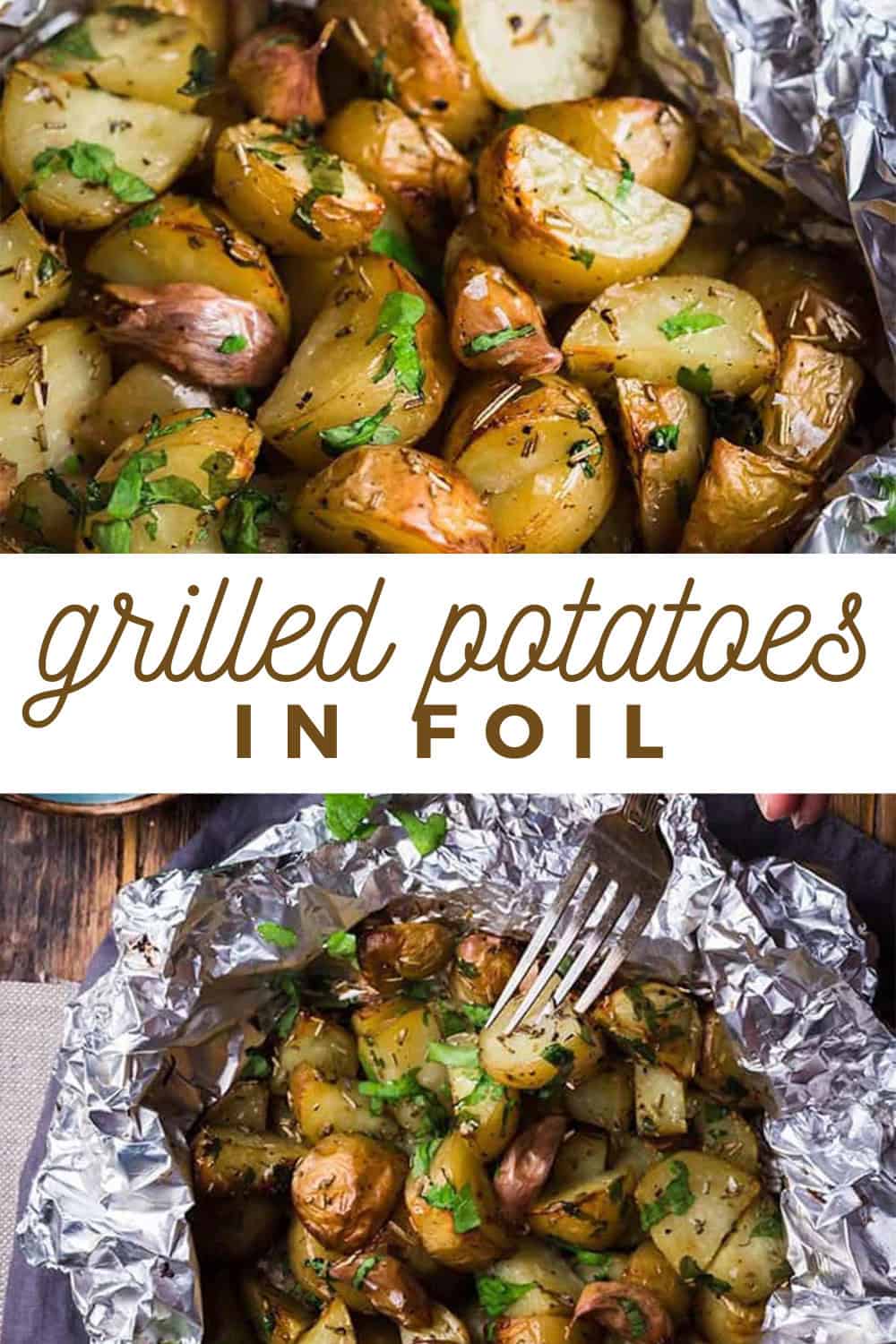 Grilled Potatoes in Foil - Sunday Supper Movement