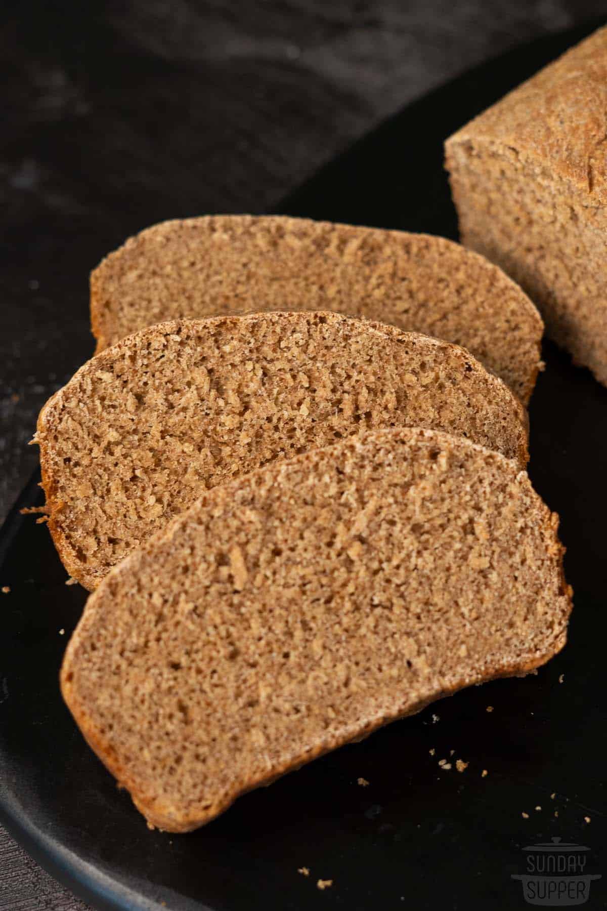 sliced sprouted bread