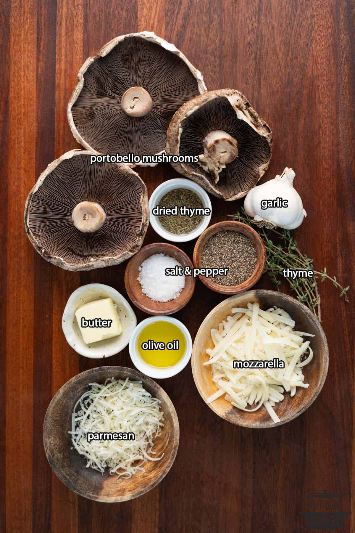 portobello mushroom ingredients